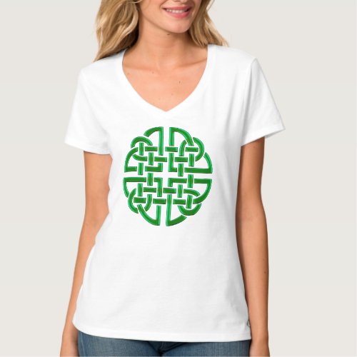 3D_ish Celtic Knot For Her T_Shirt