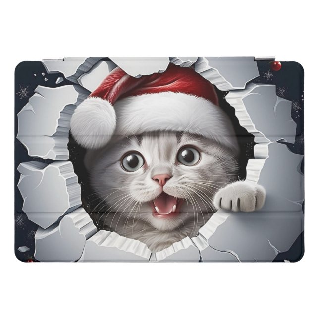 3D Kitten iPad Pro Cover (Horizontal)
