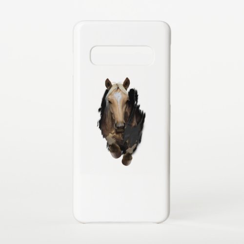 3D Lady Horse Run Fast Samsung Galaxy S10 Case