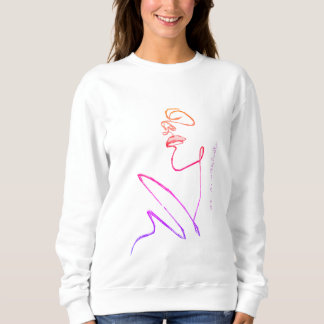 3D Line Art side B - Artist - CardArts Sweatshirt