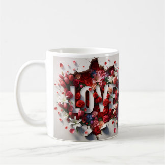 3D Love MUM Coffee Mug