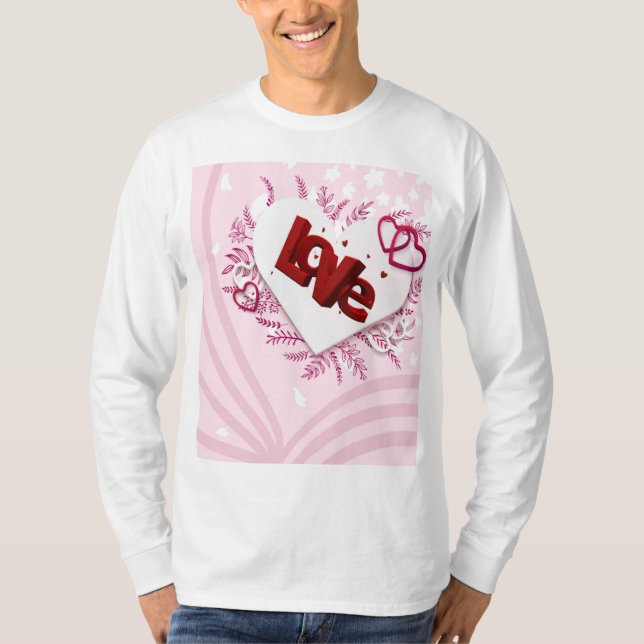 3D love  T-Shirt (Front)