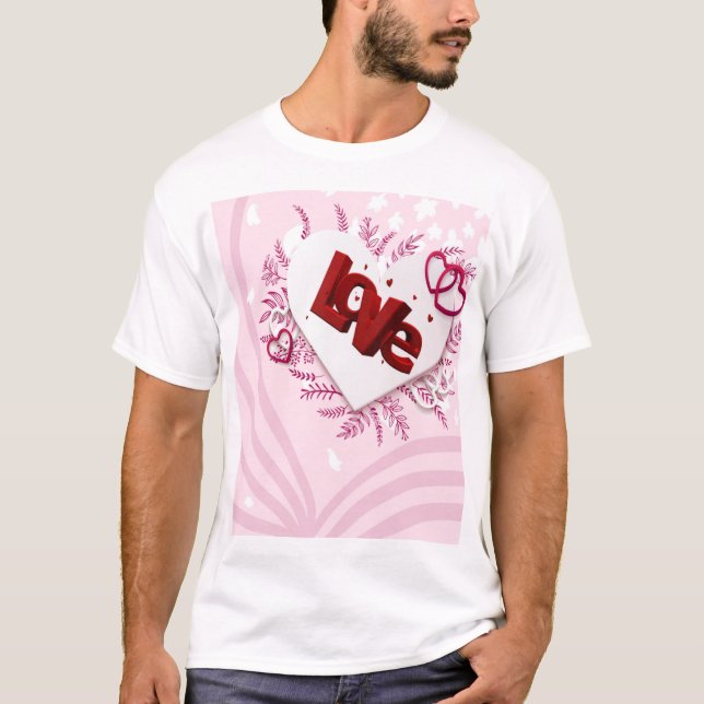 3D love  T-Shirt (Front)