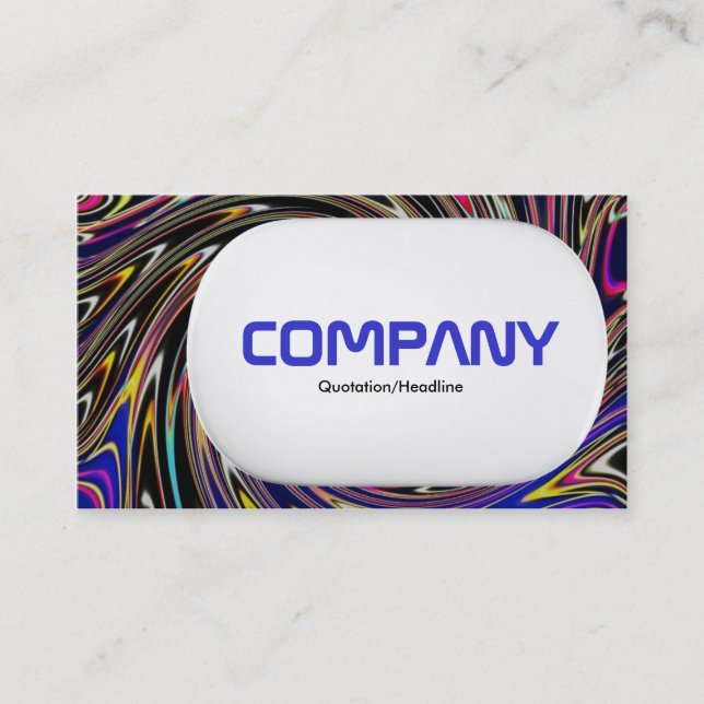 3d Lozenge 02 Business Card (Front)