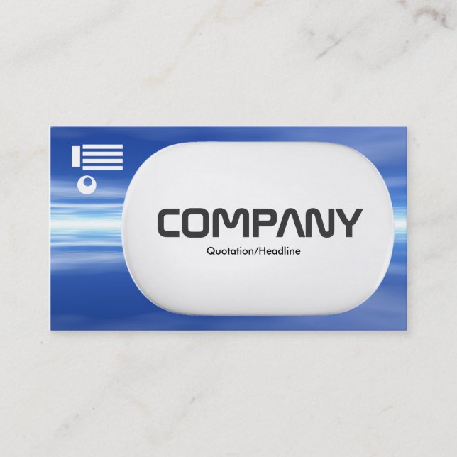 3d Lozenge - Reflections Business Card (Front)