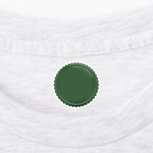 3D Metal Green Seal Foil Starburst Award Medal Labels