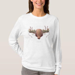 3d model of the female reproductive system T-Shirt