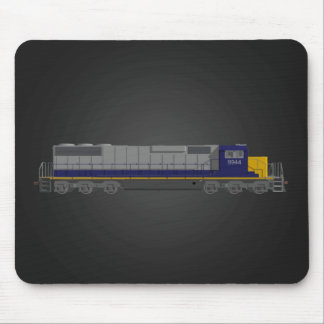 3D Model: Train Engine: Railroad: Mousepad