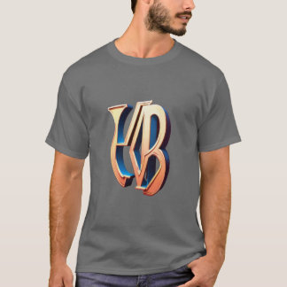 3D Monogram Tee - Classic and Stylish Design