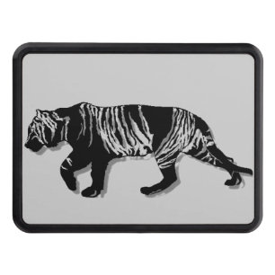 3D Mountain Tiger Tow Hitch Cover