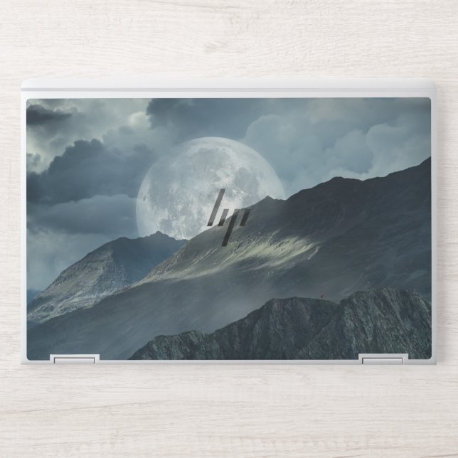  3D Mountain view  HP EliteBook X360 1030 G2 HP Laptop Skin (Front)