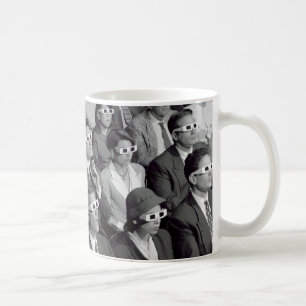 3D Movie People Theater Photo Mug Coffee Mug Cup
