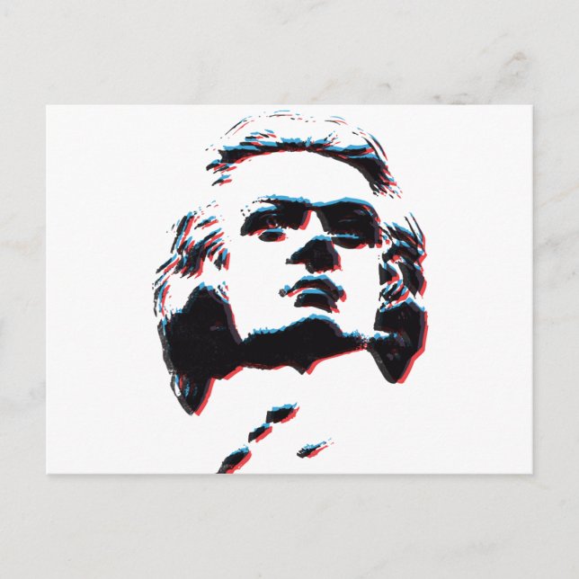 3d Mozart Postcard (Front)