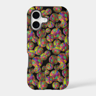 3D Multi Peace Balls iPhone 17 Case