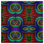 3D Multicoloured Very Bright Bold Fabric