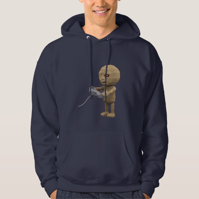 3d mummy videogamer (Any Color U Like!) Hoodie (Front)