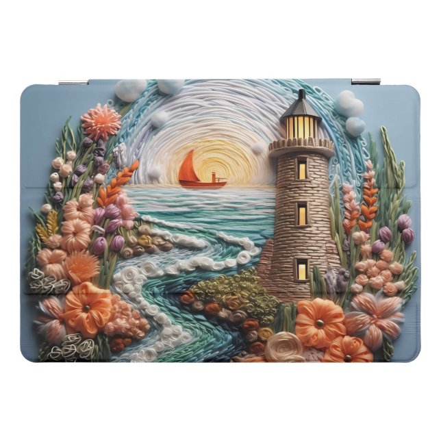 3D Nautical Paradise iPad Pro Cover (Horizontal)