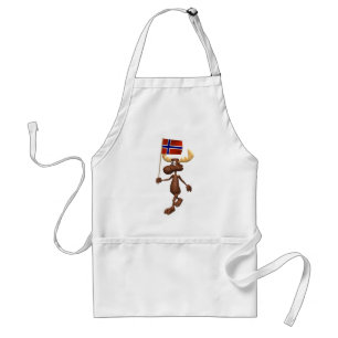 3D Norway Adult Apron