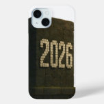  3D Number Design for New Year 2026 iPhone 15 Case