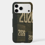  3D Number Design for New Year 2026 iPhone 17 Pro Max Case