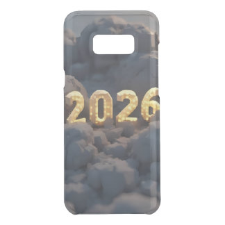 3D Number Design for New Year 2026 Uncommon Samsung Galaxy S8+ Case