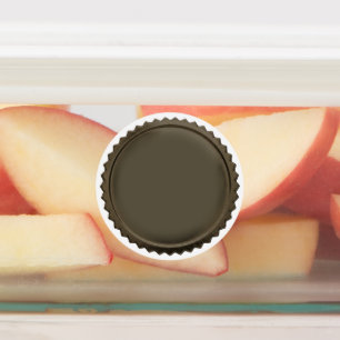 3D Olive Khaki Seals Foil Starburst Award Medal Labels