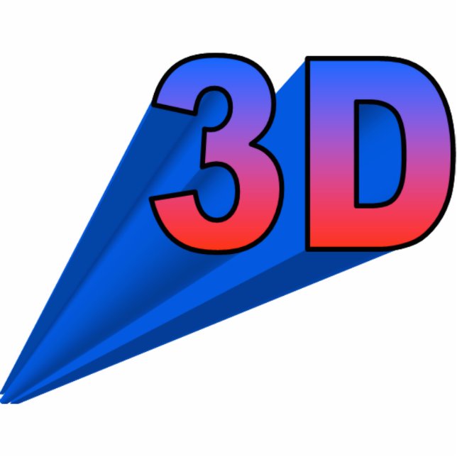 3D Ornament (up right) (Front)