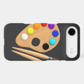 3d Palette and Brushes Case-Mate iPhone Case (Back (Horizontal))