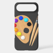 3d Palette and Brushes Case-Mate iPhone Case (Back)