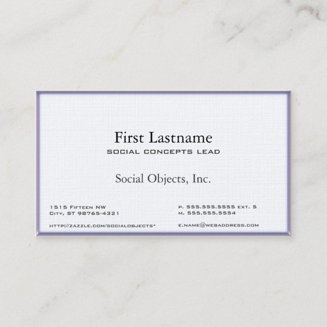 3D Pearl Serif American Garamond Gothic Template Business Card (Front)