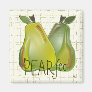 3D Pears (WC) Magnet
