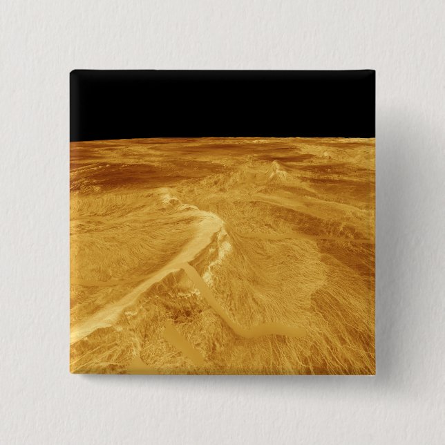 3D Perspective View of Latona Vorona Pinback Button (Front)