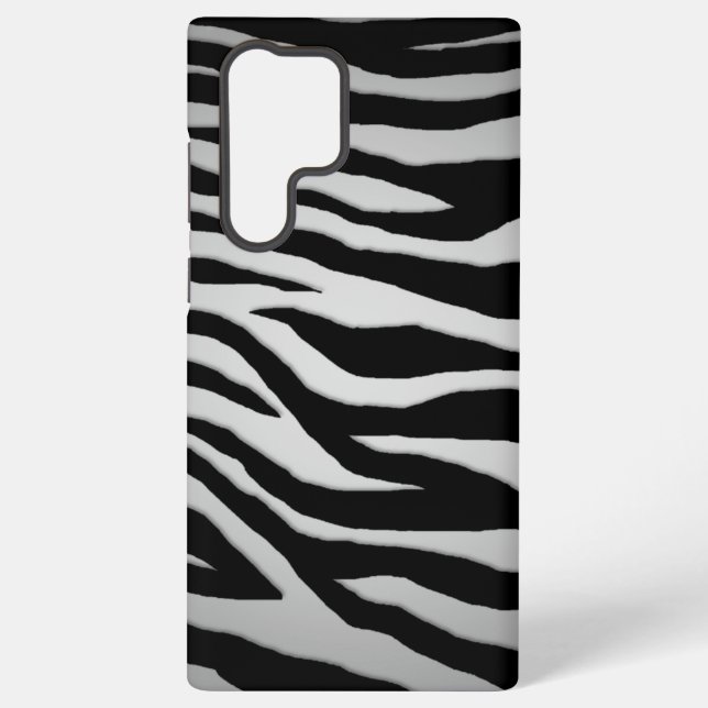3D Pop Zebra Samsung Galaxy Case (Back)