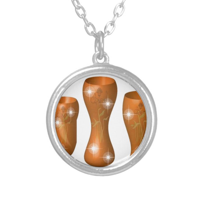 3D pottery Necklaces