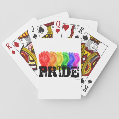 3D Pride Unity Poker Cards