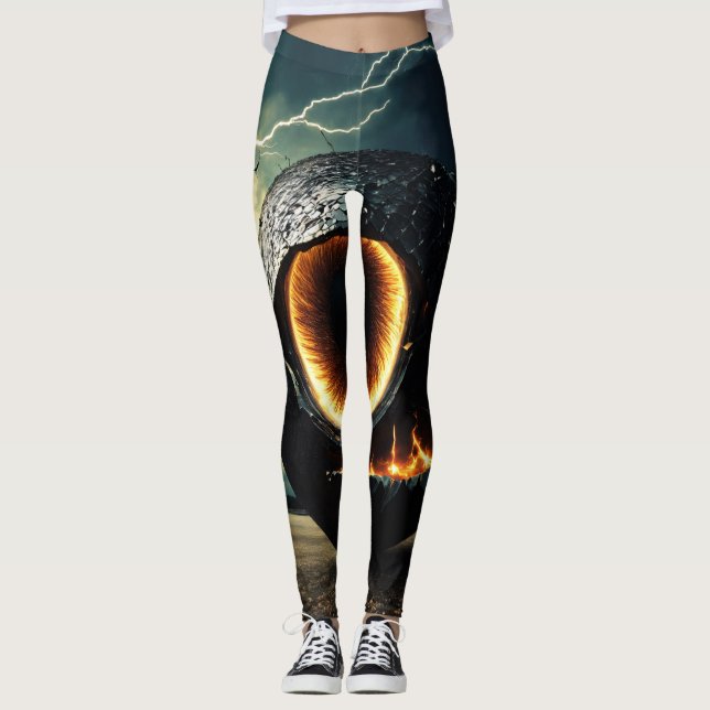 "3D print" Leggings (Front)