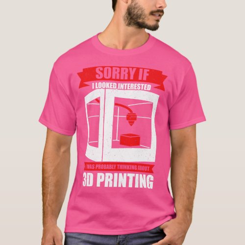 3D Print Printing Artist Gift T_Shirt