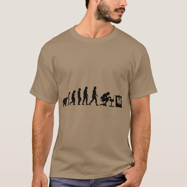 3D printer evolution print hob T-Shirt (Front)