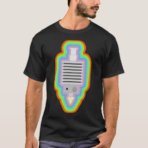 3D Printer Hotend with colorful border T-Shirt