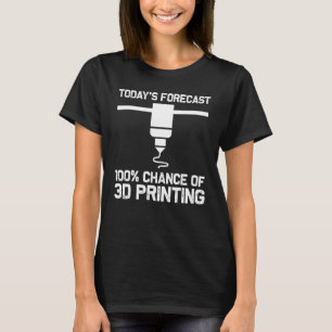 3D Printing Designs Men Women 3D Printer Enthusias T-Shirt