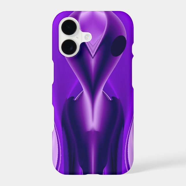 3D Purple Rainbow Dreams , Alien Case-Mate iPhone Case (Back)