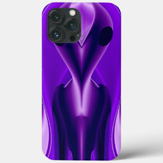 3D Purple Rainbow Dreams , Alien iPhone 13 Pro Max Case