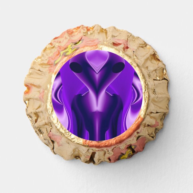 3D Purple Rainbow Dreams , Alien Reese's Peanut Butter Cups (Front)