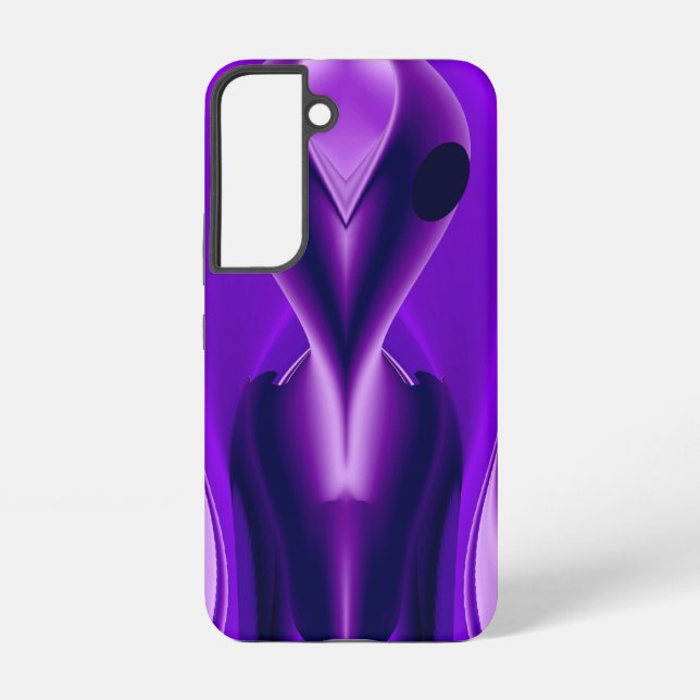 3D Purple Rainbow Dreams , Alien Samsung Galaxy Case (Back)