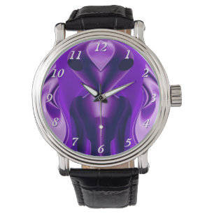 3D Purple Rainbow Dreams , Alien Watch