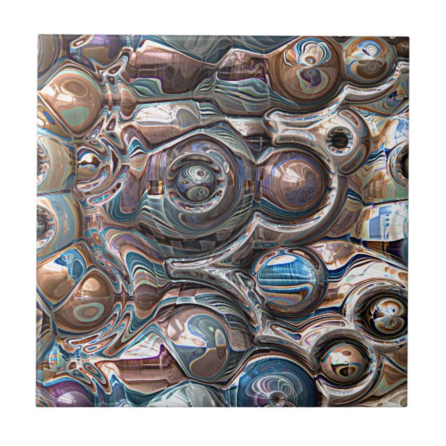 3D Reflections of Copper Tile (Front)
