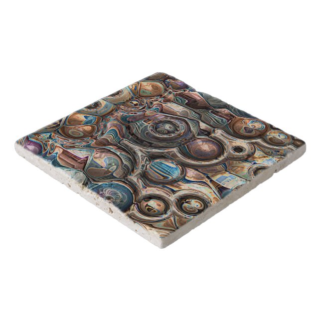 3D Reflections of Copper Trivet (Corner)