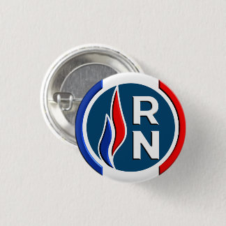 3D RN Badge Button