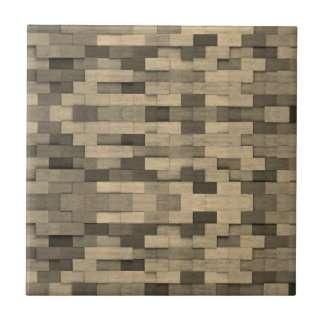 3D sand colors bricks Ceramic Tile