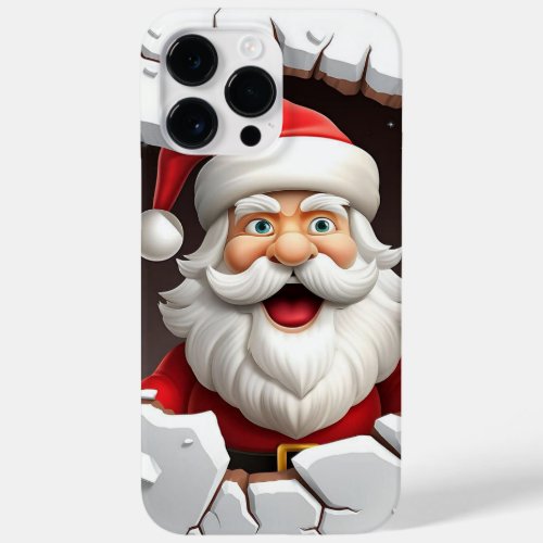 3D Santa Christmas Case_Mate iPhone 14 Pro Max Case